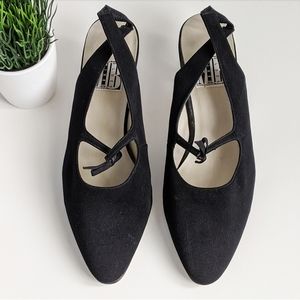 MB MIXES BLUES Heels Shoes Black